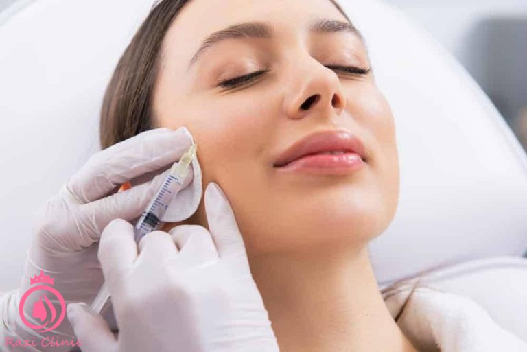 تزریق ژل برای فرم‌دهی گونه